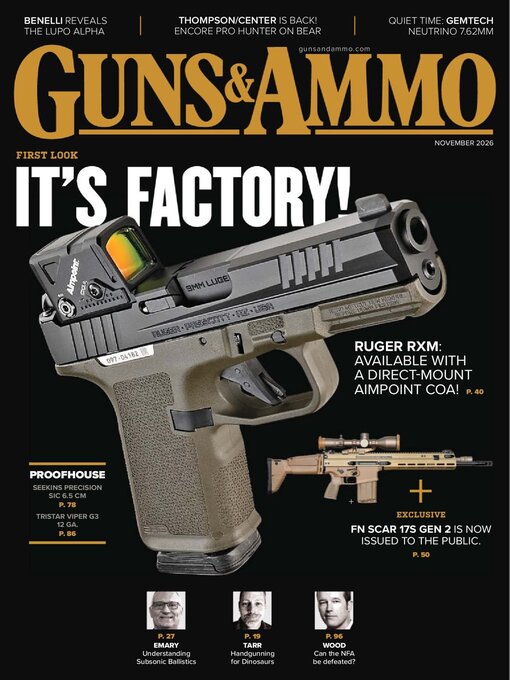 Cover image for Guns & Ammo